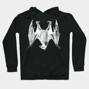 The Bat, man. White edition. Hoodie